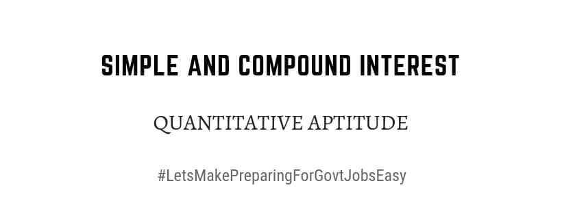SIMPLE INTEREST COMPOUND INTERESTS PROBLEM WITH EXPLANATIONS