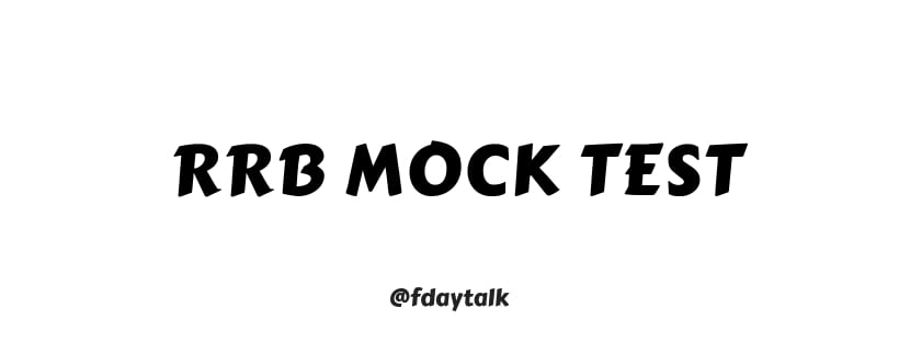 RRB Mock Test online