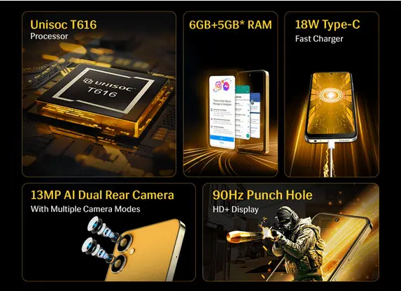 Lava Blaze 2 with 6.5″ 90Hz HD+ display, 6GB RAM, 5000mAh battery with 18W fast charge launched for Rs. 8999