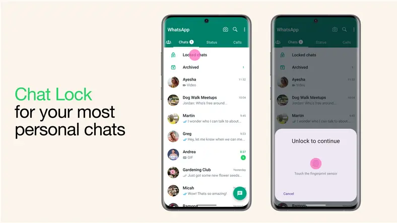 WhatsApp launches Chat Lock feature to hide our private conversations | New privacy Update