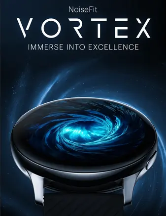 NoiseFit Vortex AMOLED Smartwatch launched for Rs. 2999 | Full Specifications and features