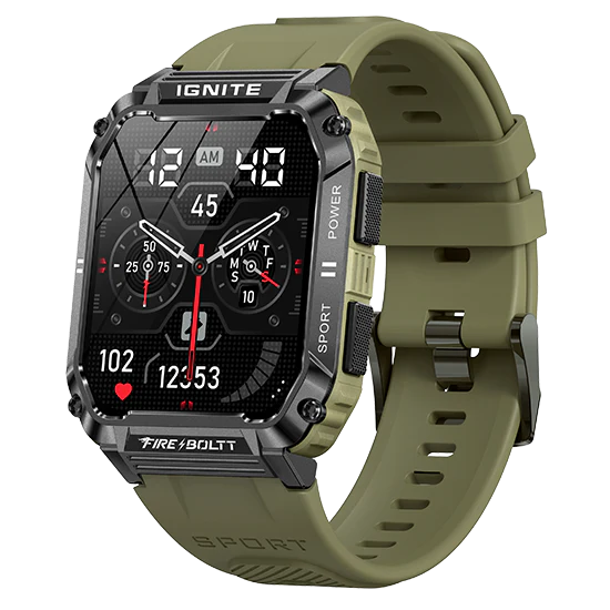 Fire-Boltt Combat Smartwatch launched: Rugged Design, Bluetooth Calling, and Health Tracking