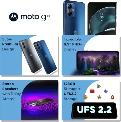 Motorola Moto G14 specs and features