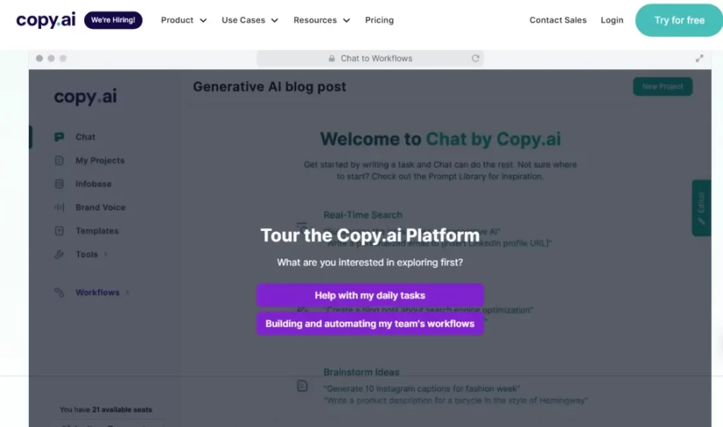how to use AI tools to write articles