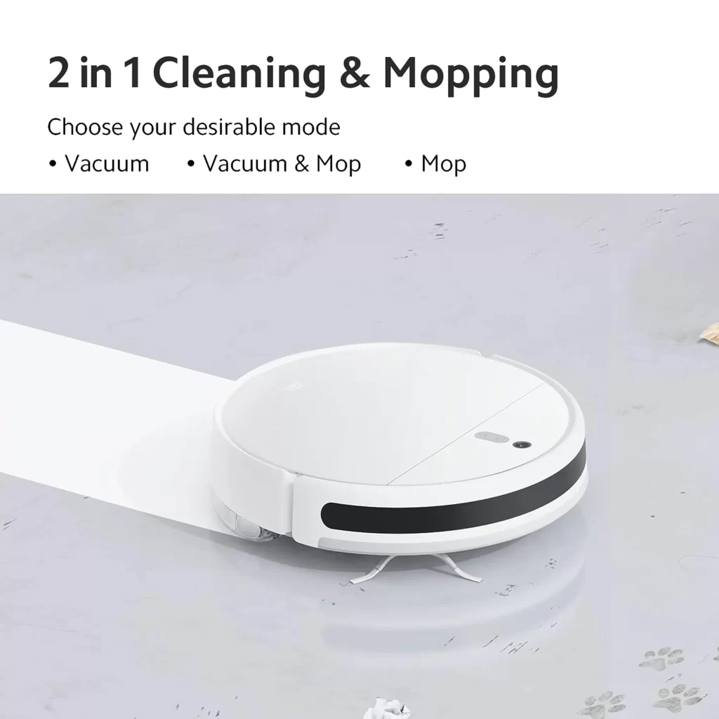 Mi Robot Vacuum-Mop, mop vacuum cleaner robot