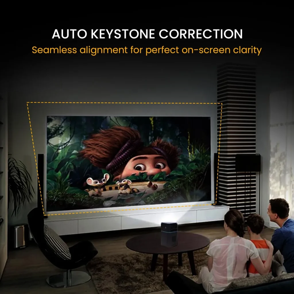 Portronics Pico 12 Portable Smart Projector with Android 11