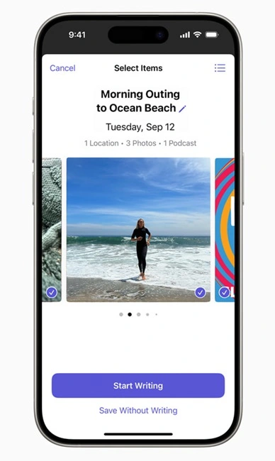 Apple-Journal iOS 17.2.1 release