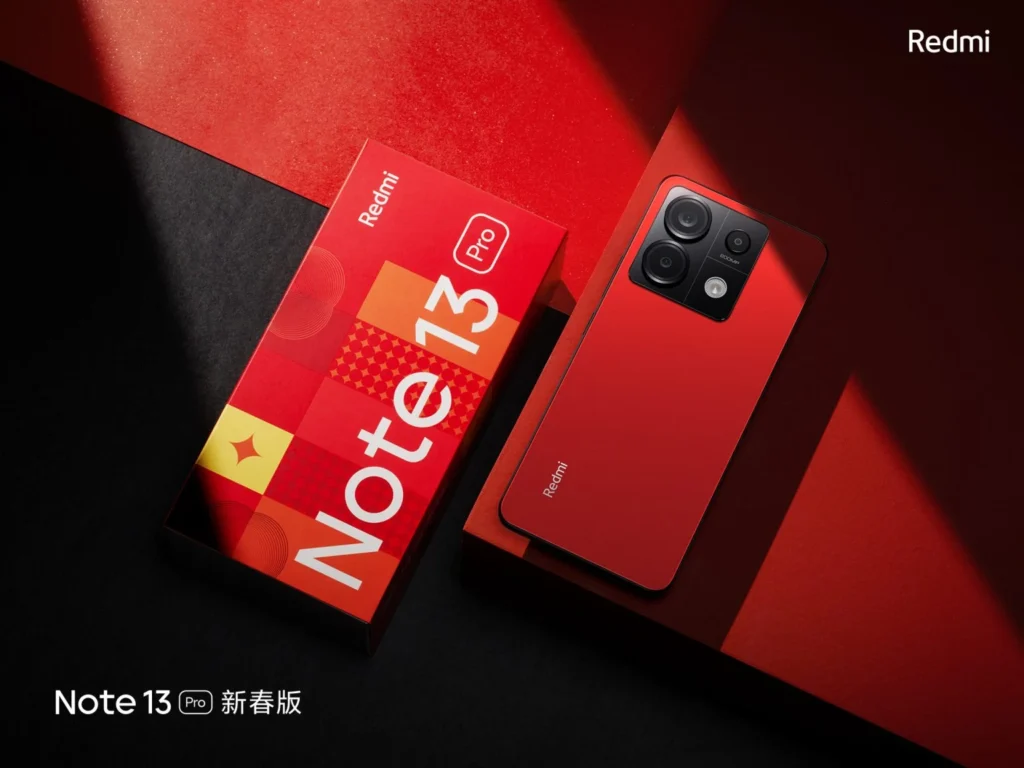 Redmi Note 13 Pro New Year Edition in China unboxing