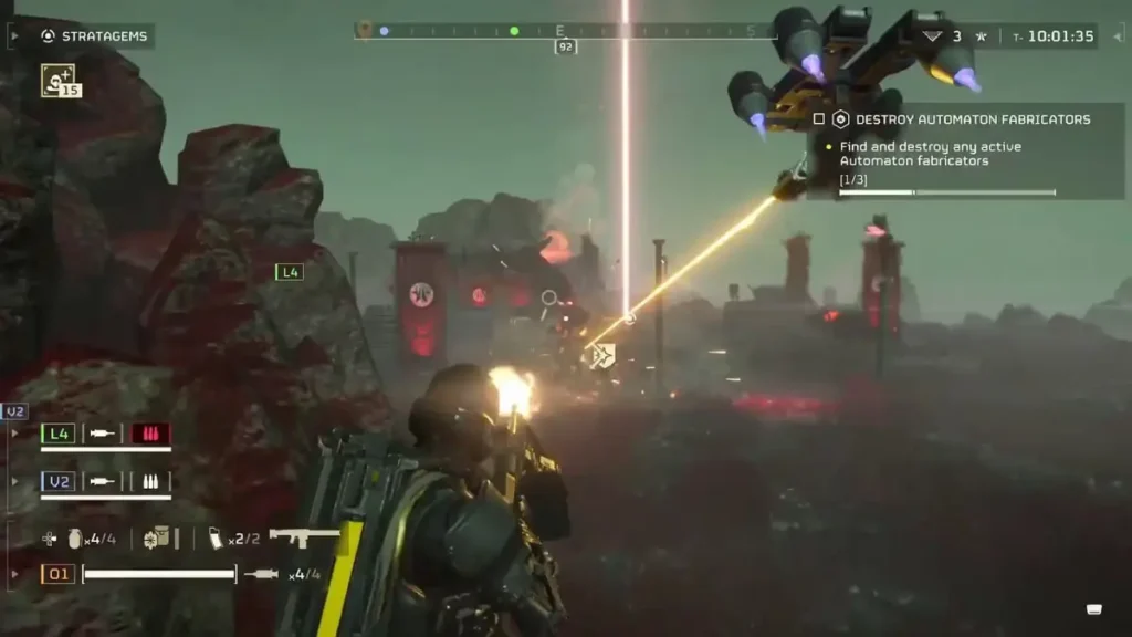 Stratagems in Helldivers 2: Guard Dog and Rover