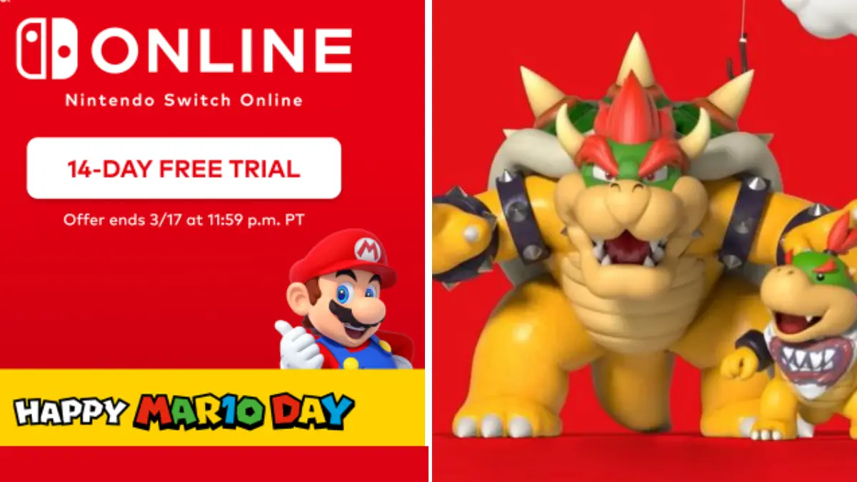 How to Get a 14-Day Free Trial of Nintendo Switch Online: HAPPY MAR10 DAY