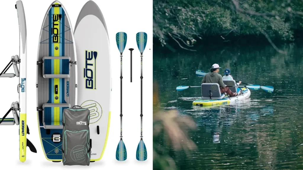 BOTE Low Rider Aero Inflatable Stand Up Paddle Board MAGNEPod Blow Up iSUP
