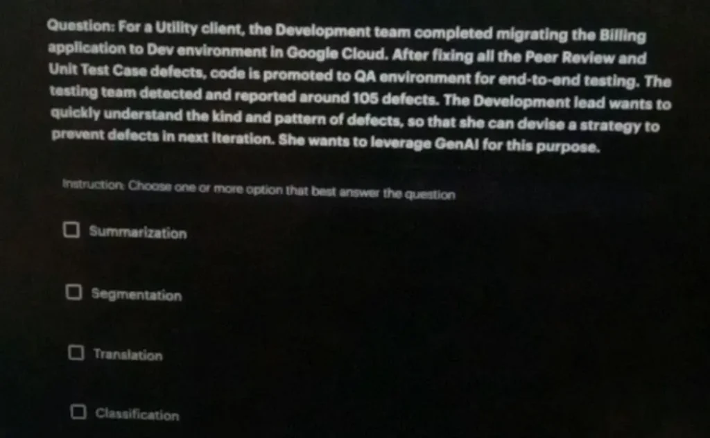 For a Utility client, the Development team completed migrating the Billing application to Dev environment in Google Cloud