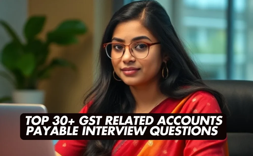 Top 30+ GST related Accounts Payable Interview Questions and Answers