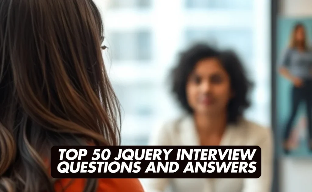 Top 50 jQuery Interview Questions and Answers