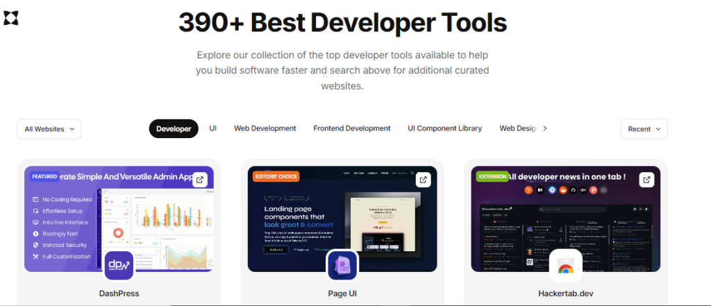 Top tools for developers 2025