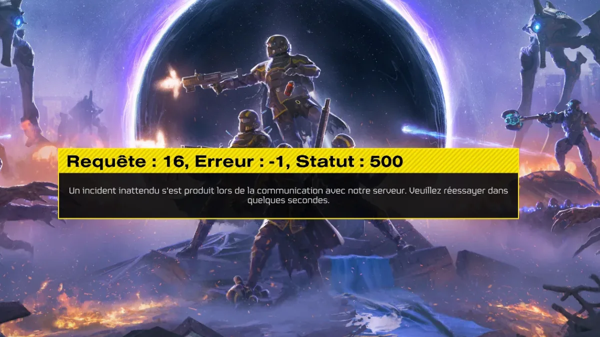 Helldivers 2 Request 16 Error -1 Status 500 Explained & Fix (2025)