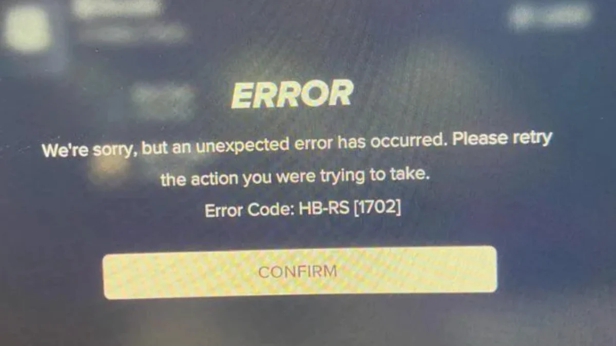 How to Fix HB-RS 1702 Error in PGA TOUR 2K25