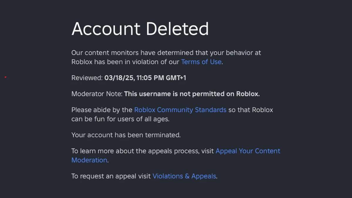 Roblox Account Deleted Appeal Guide: How to Recover Your Banned Account and Robux