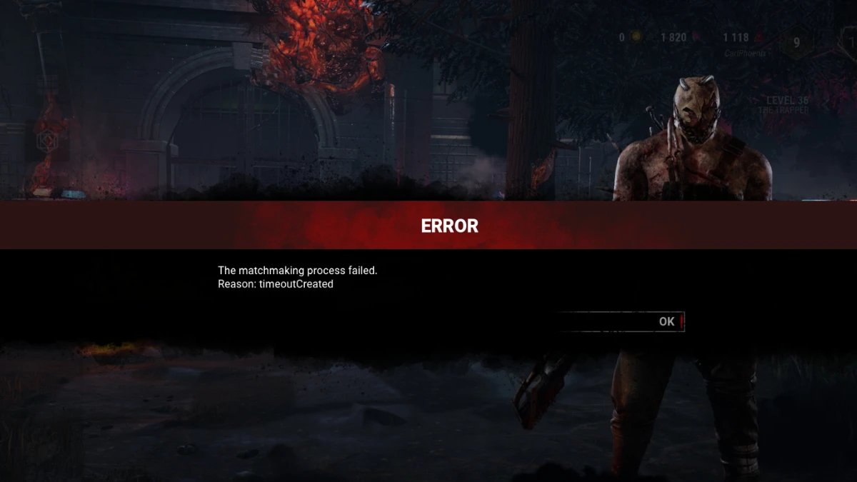 How to Fix Dead by Daylight "Timeout Created" Error