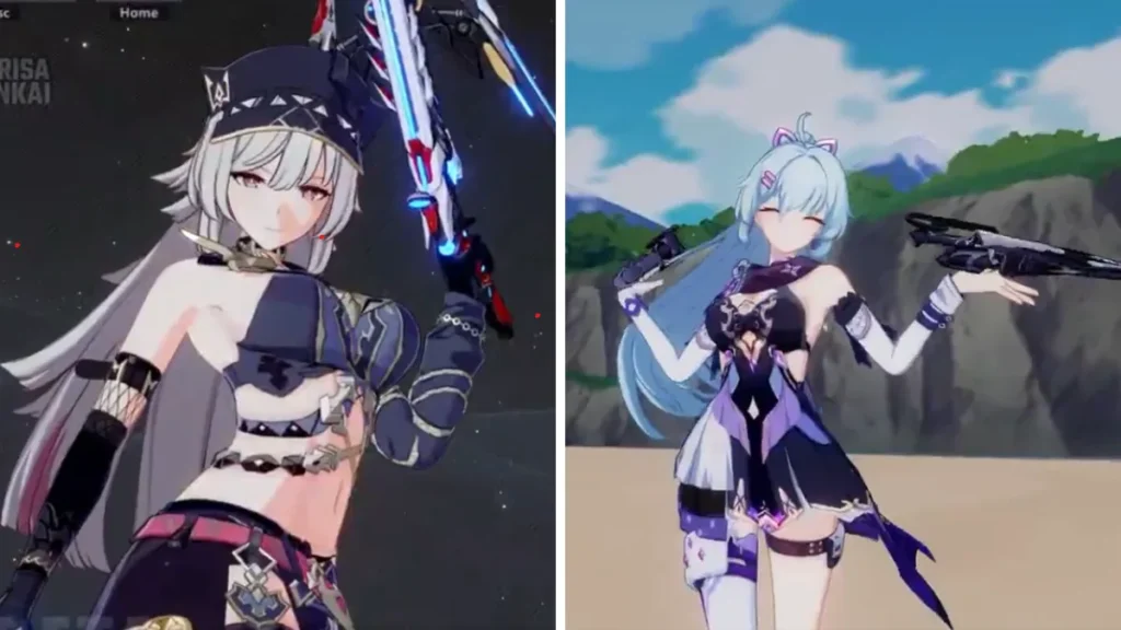 Honkai Impact 3rd v8.2 Outfit Showcase: Plum Helia & Shigure Kira Gameplay