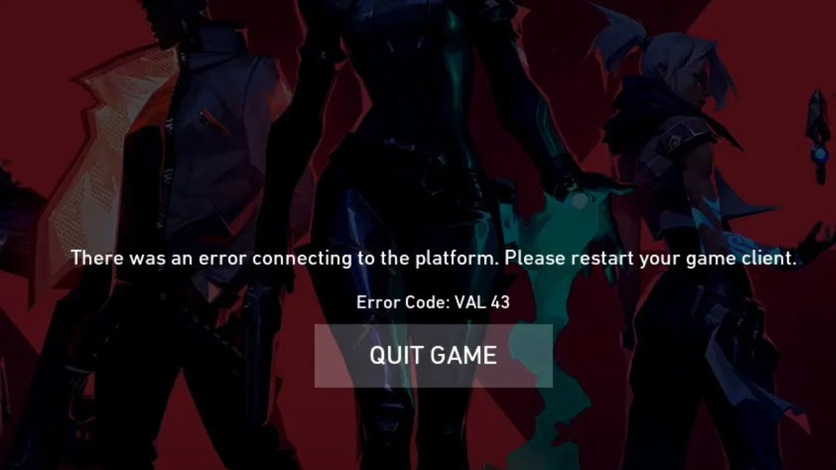 How to Fix VALORANT Error Code 43: A Complete Step-by-Step Guide