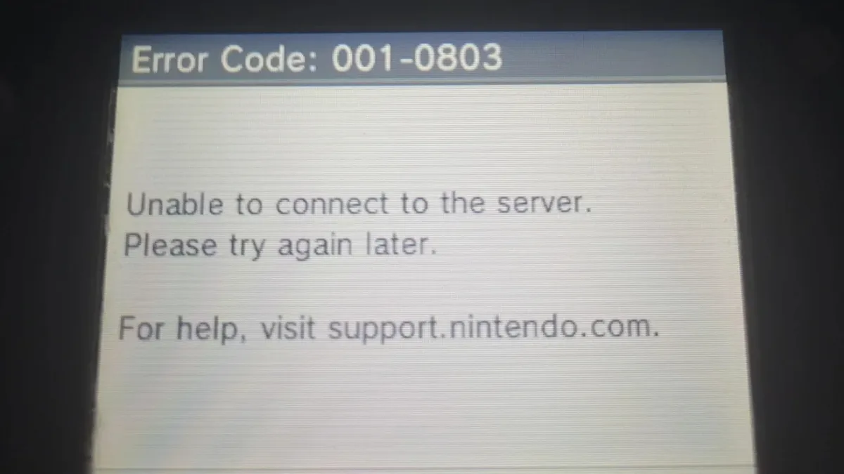 How to Fix Pokemon Bank Error 001-0803 on Nintendo 3DS (2025 Guide)