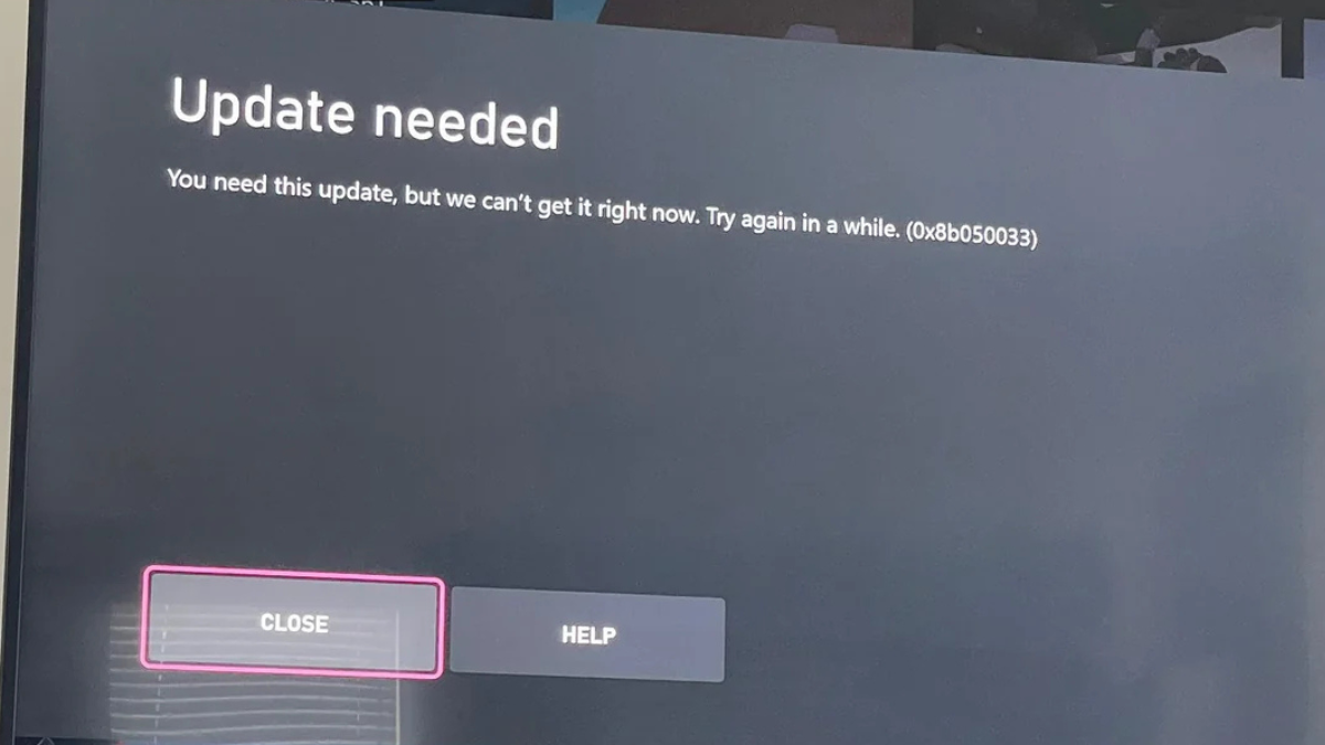 Xbox Error 0x8b050033 – What It Means and How to Fix It (2025 Update)