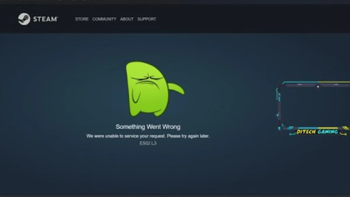 How to Fix Steam Error E503 L1: Step-by-Step Troubleshooting Guide