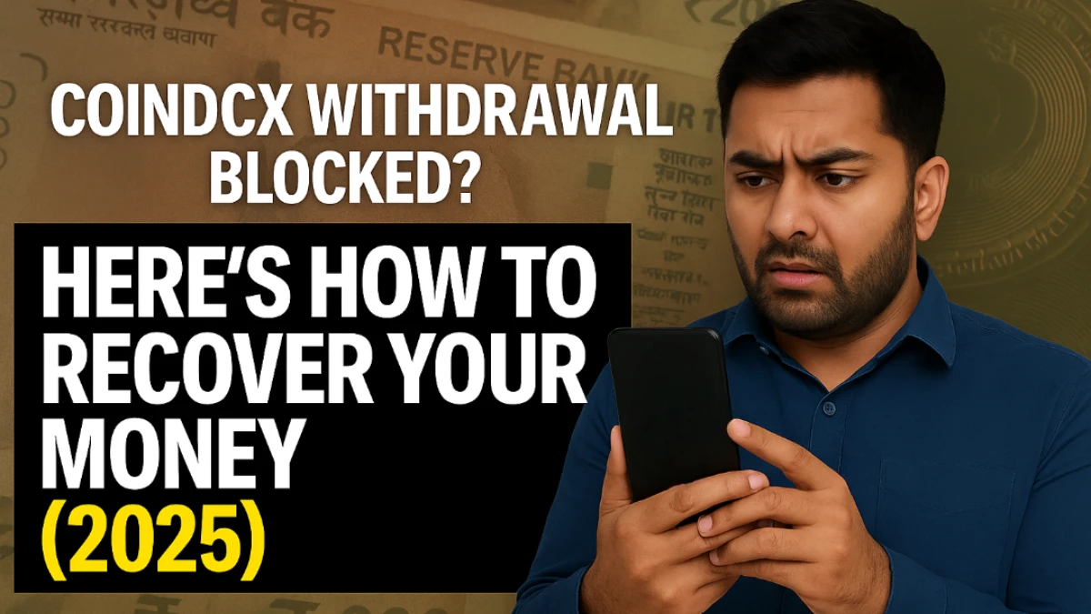 CoinDCX Account Locked? How to Recover Stuck INR or Crypto