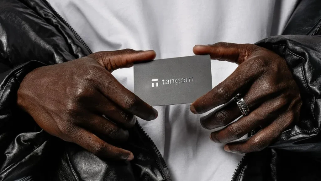 TANGEM Wallet Pack of 3 - Secure Crypto Wallet - Trusted Cold Storage for Bitcoin, Ethereum, NFT's & More Coins - 100% Offline Hardware Wallet