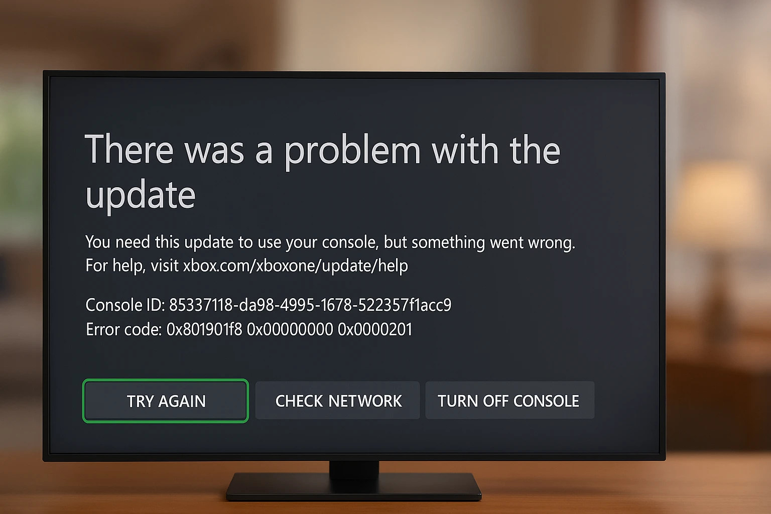 How to Fix Xbox Error 0x801901F8 During Update – Complete Guide (2025)