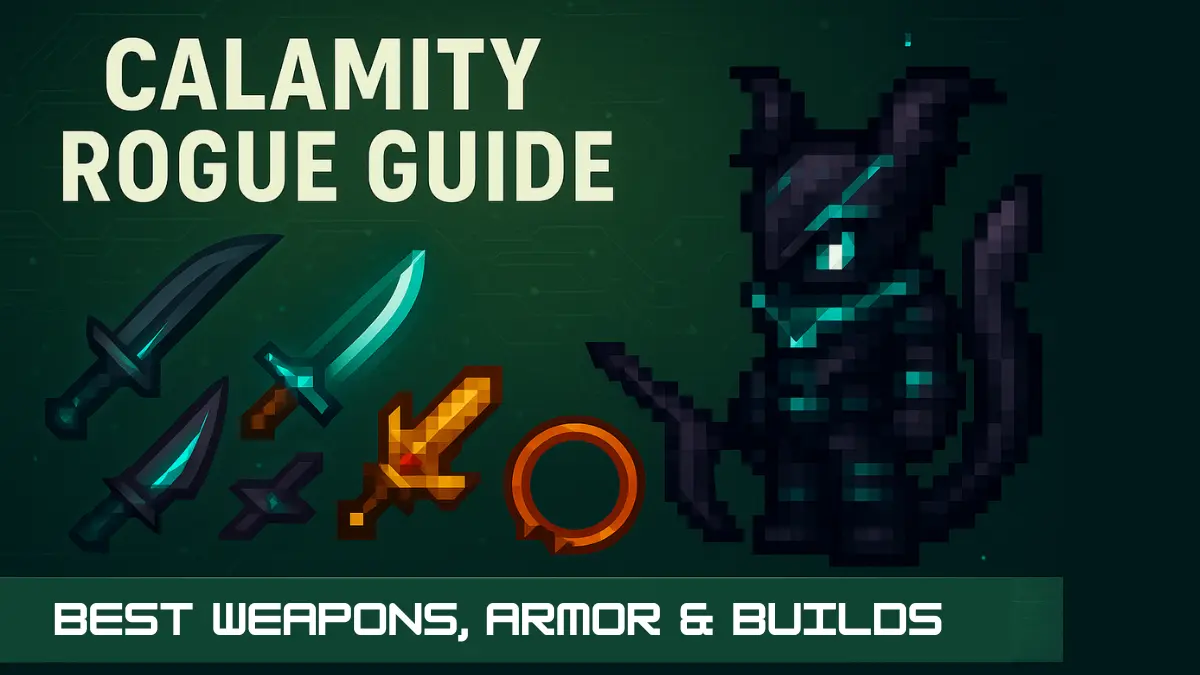 Calamity Rogue Guide: Best Weapons, Armor and Builds