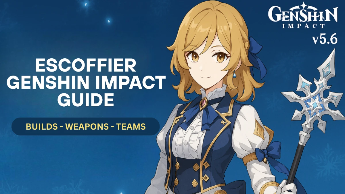 Escoffier Genshin Impact Guide: Best Builds, Weapons, Artifacts & Freeze Teams