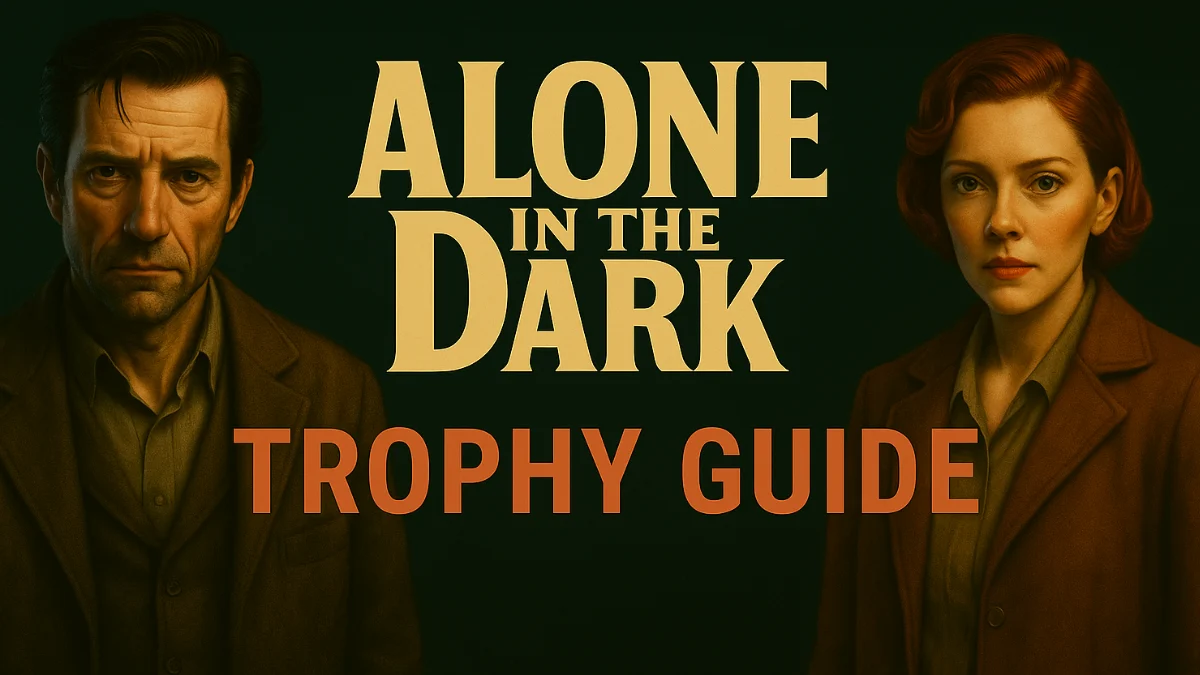 Alone in the Dark Trophy Guide – Platinum Roadmap & Missable Trophies