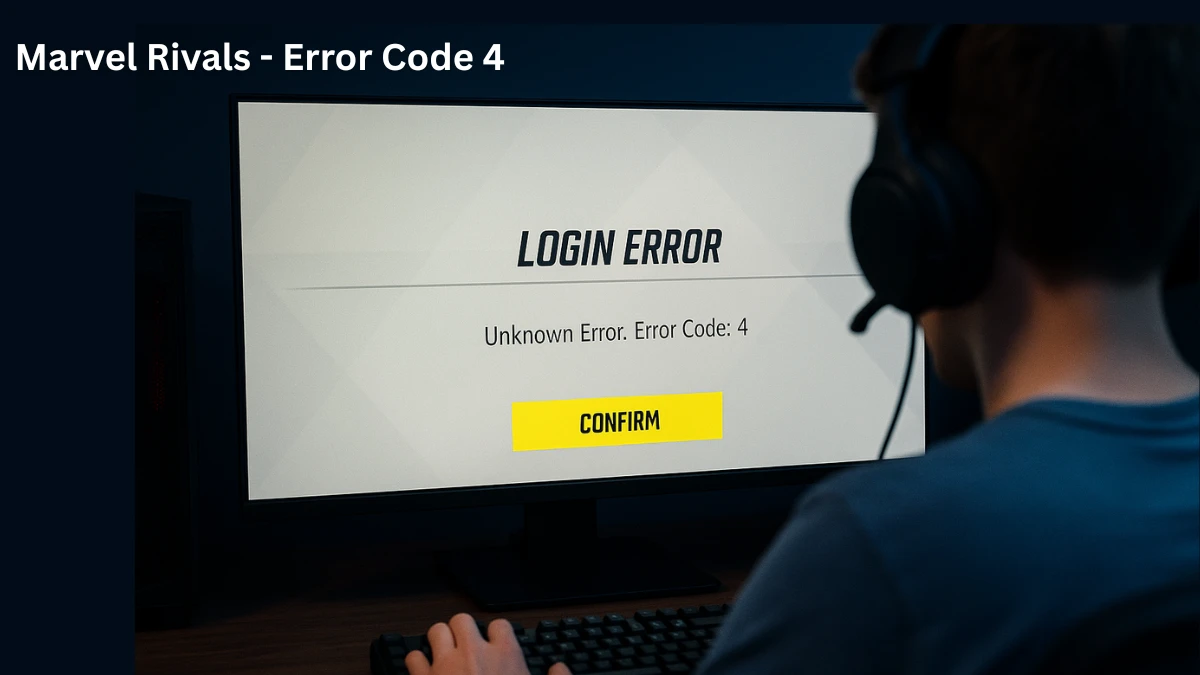 Marvel Rivals Error Code 4: What It Means & How to Fix It