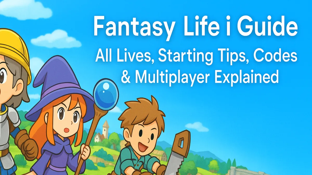 Fantasy Life i Guide: All Lives, Starting Tips, Codes & Multiplayer Explained