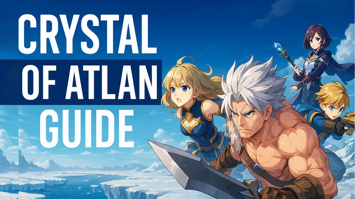 Crystal of Atlan Guide: Best Classes, Builds, Leveling & Combat Tips