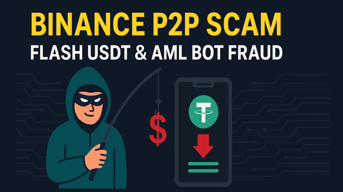 Binance P2P Scam Explained: Flash USDT, AML Bots & How Victims Are Losing Crypto