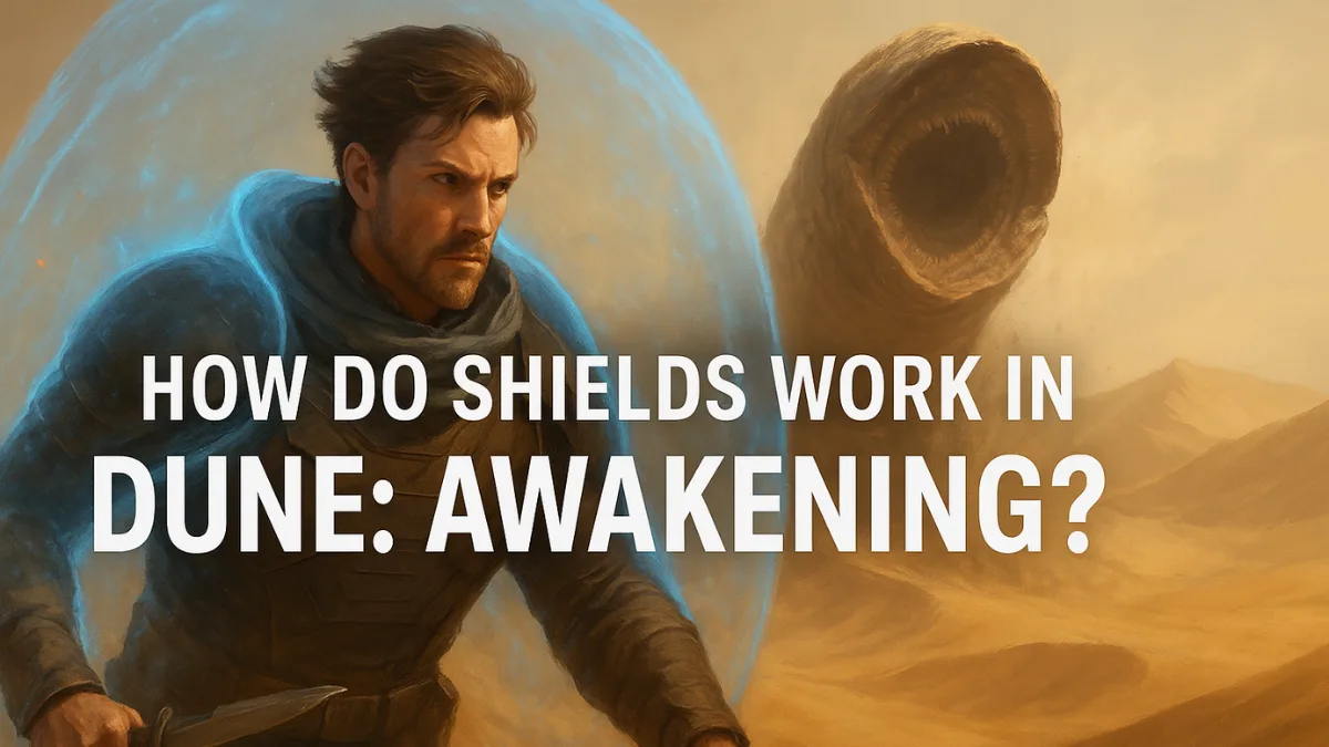 How Do Shields Work in Dune Awakening?