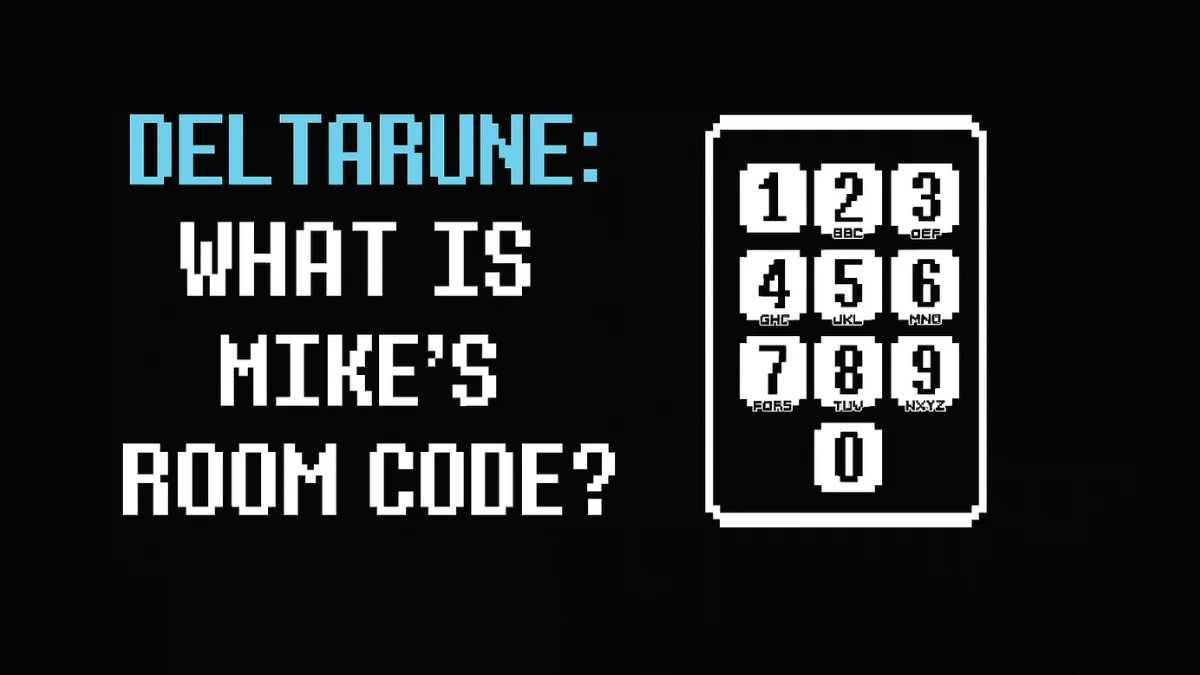 Mike's Room Code Deltarune Chapter 4: How to Find and Use It