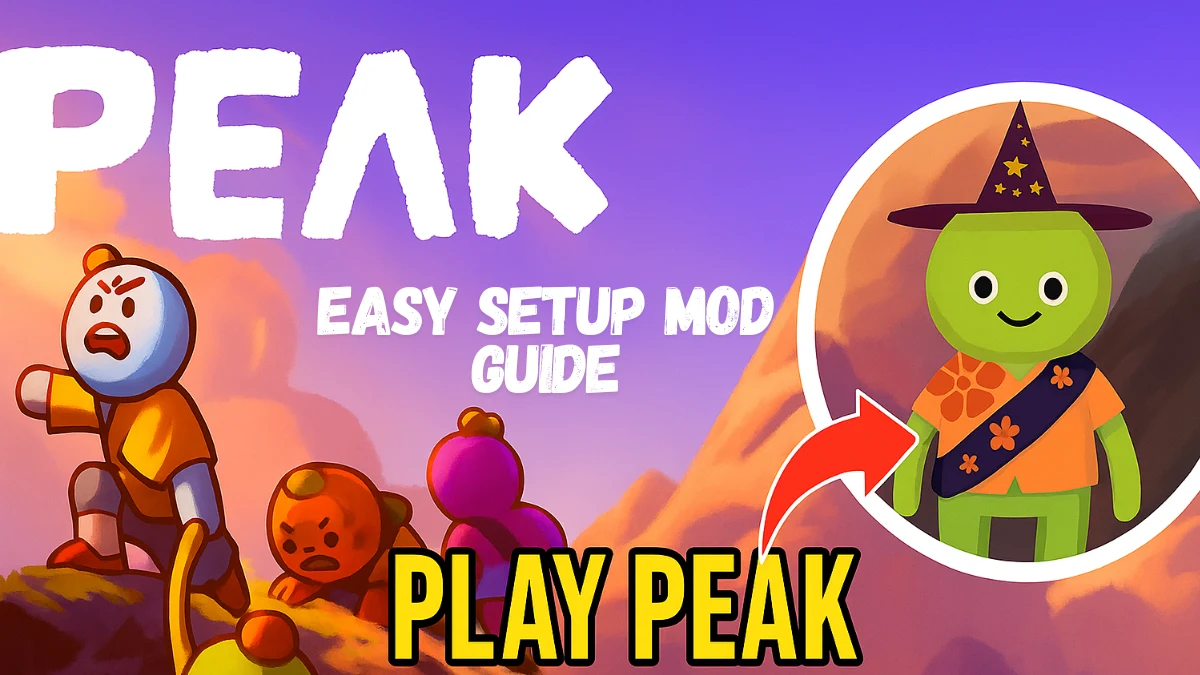 How to Play PEAK With More Than 4 Players Using Mods (Easy Setup Guide)