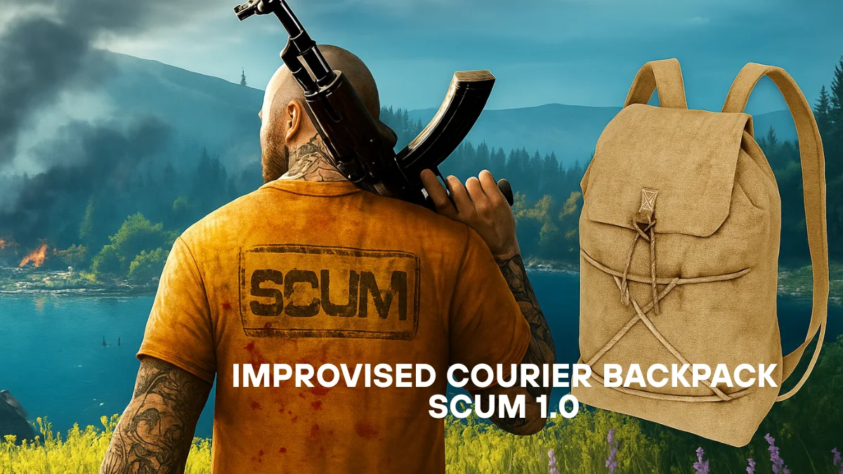 SCUM 1.0: How to Craft the Improvised Courier Backpack Easily in Early Game