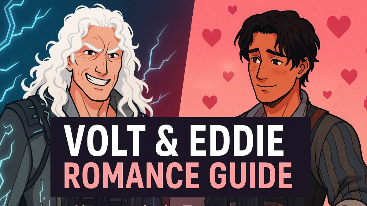 How to Romance Volt and Eddie in Date Everything (Love Ending Guide)