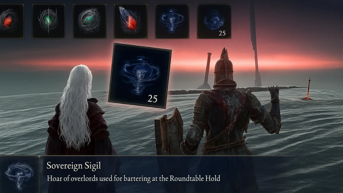 How to Get Sovereign Sigils in Elden Ring Nightreign and Unlock Collector Signboard Rewards