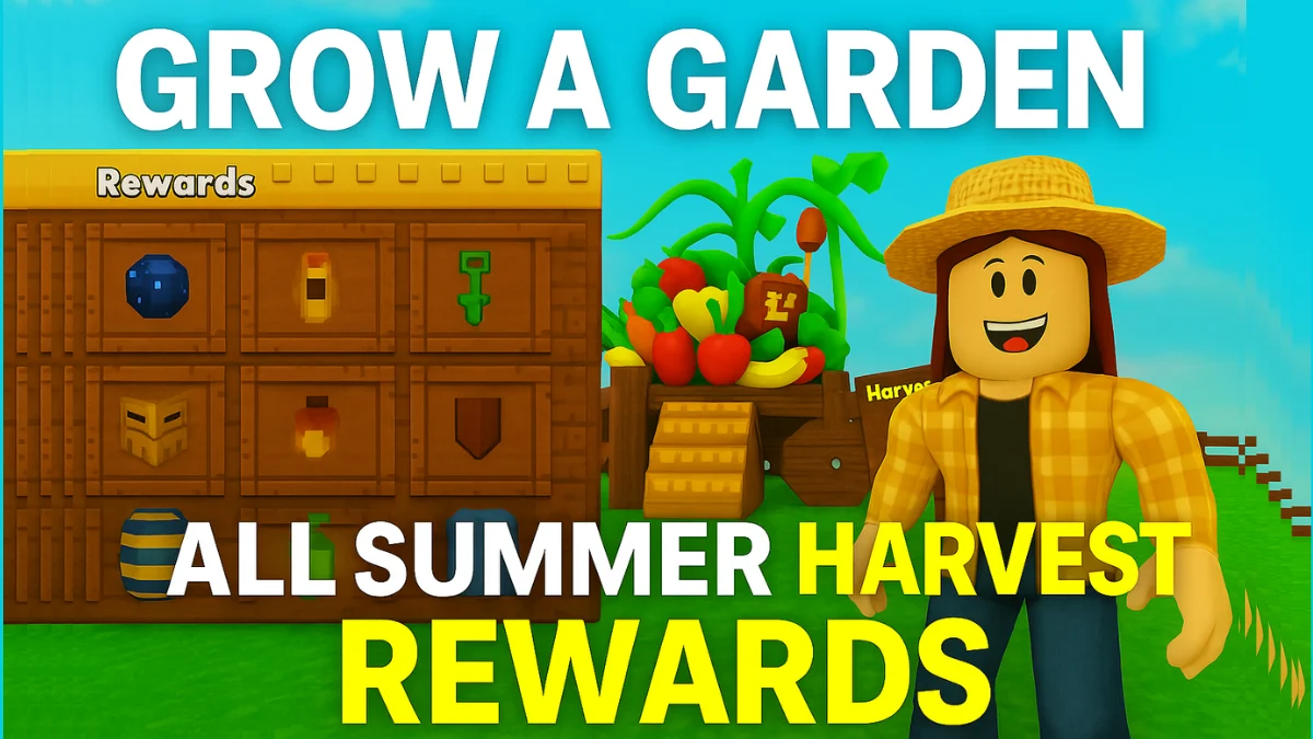 Grow a Garden Summer Harvest Rewards Guide: How to Unlock All Items Fast