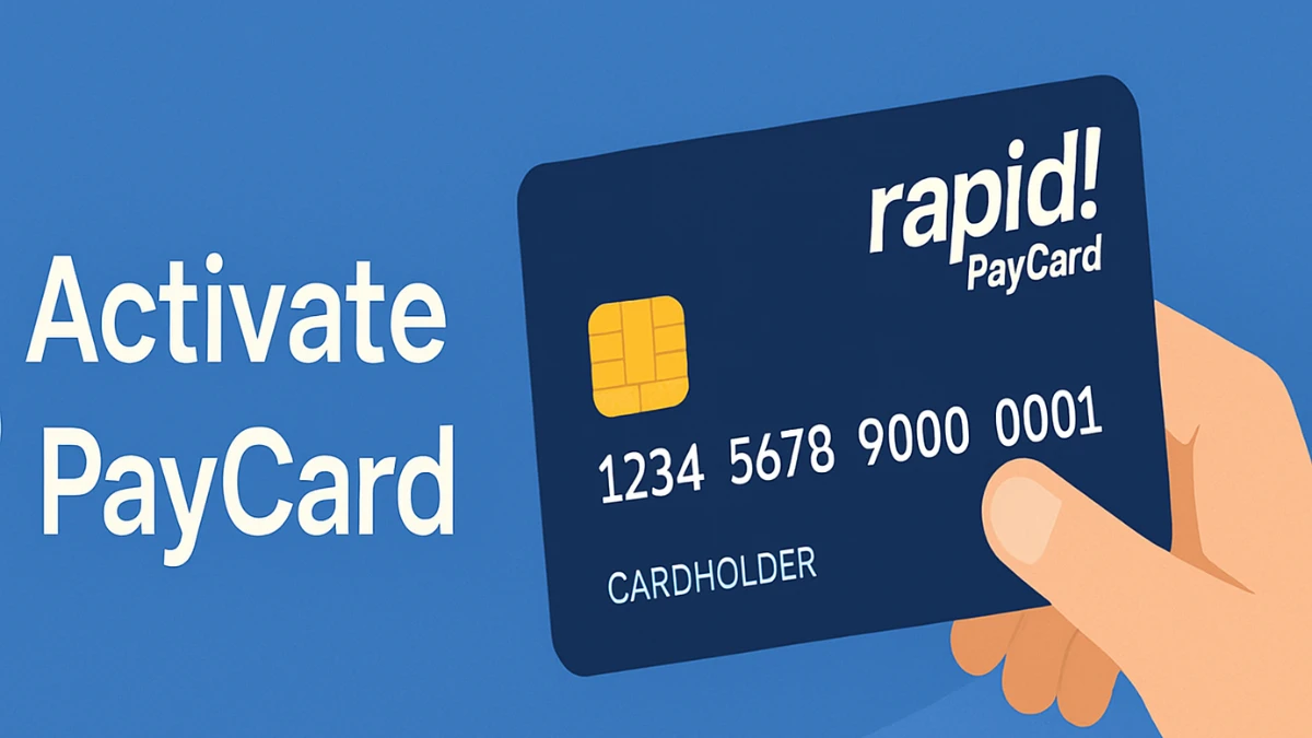 How to Activate rapid PayCard: Quick Start for First-Time Users