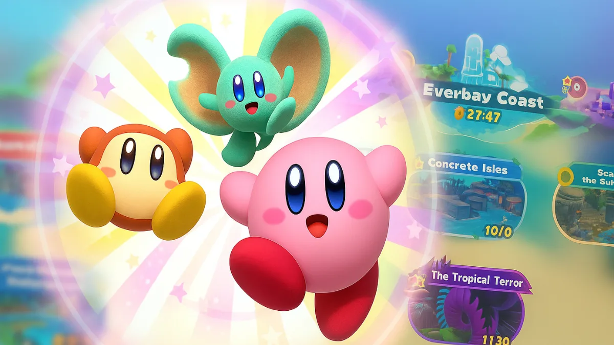 Kirby and the Forgotten Land – All Worlds, Stages, and Missions
