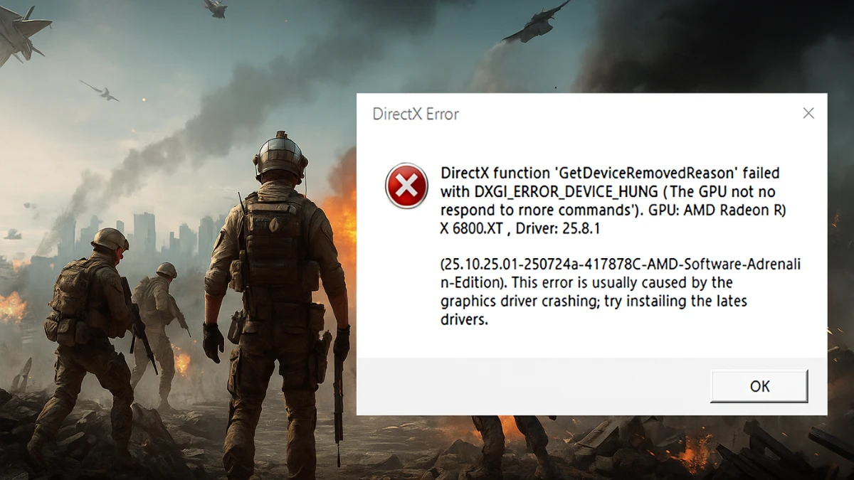 How to Fix Battlefield 6 DirectX Error – Quick Guide for PC Players