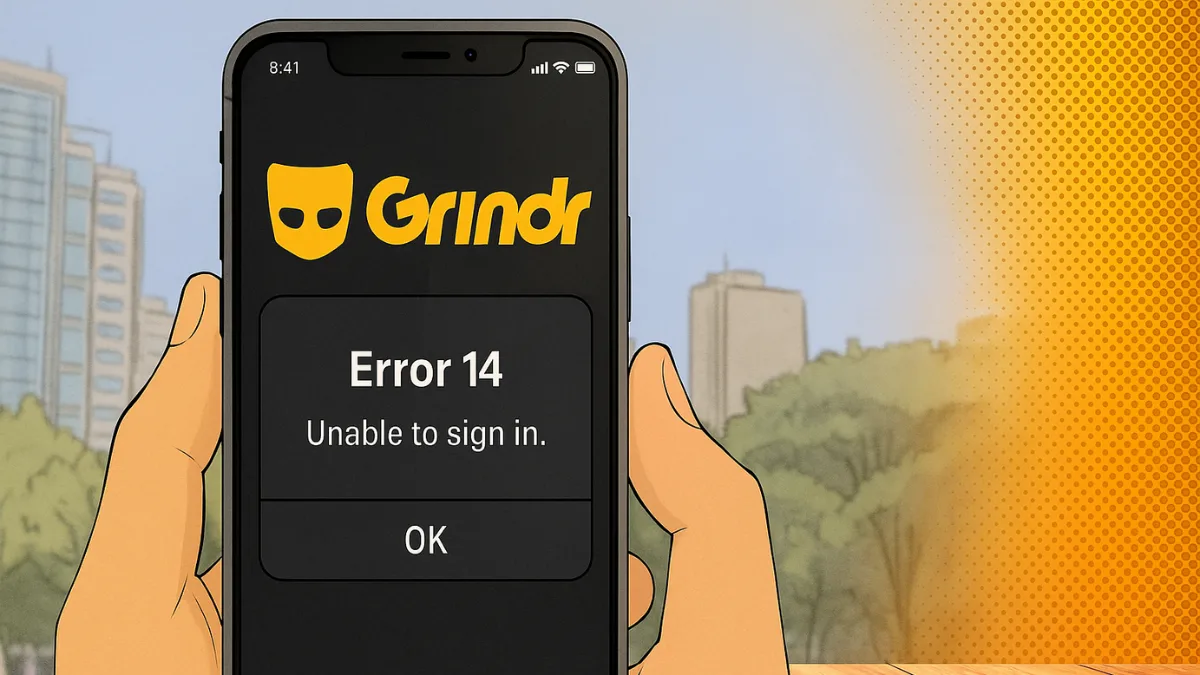 Fix Grindr Error 14 on iOS and 76itwkq6: iPhone Login Issue Guide (2026)