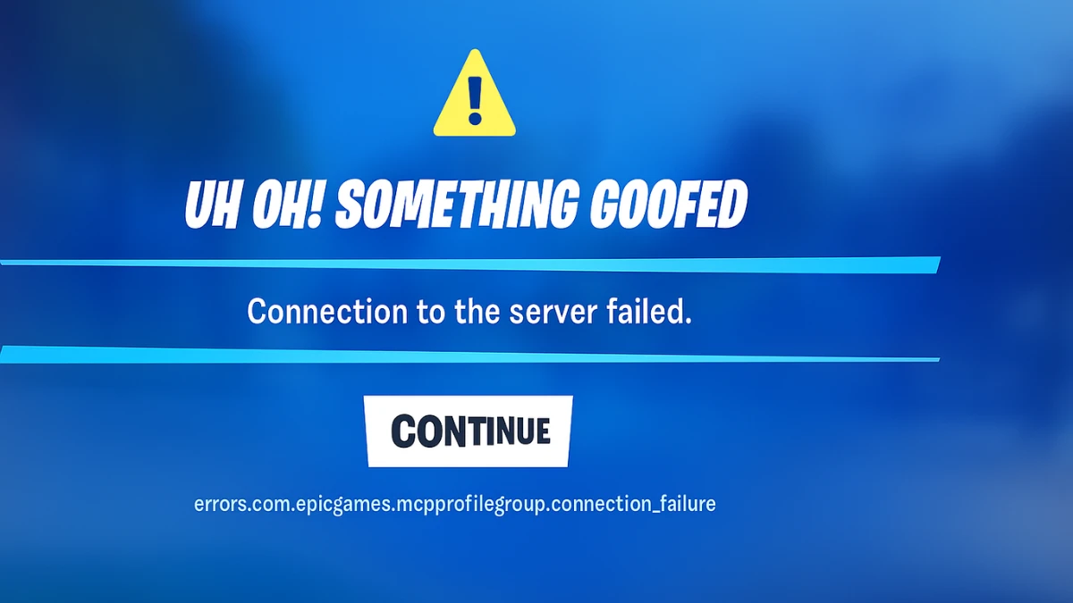 How to Fix errors com epicgames mcpprofilegroup connection_failure in Fortnite (PC & Nintendo Switch)